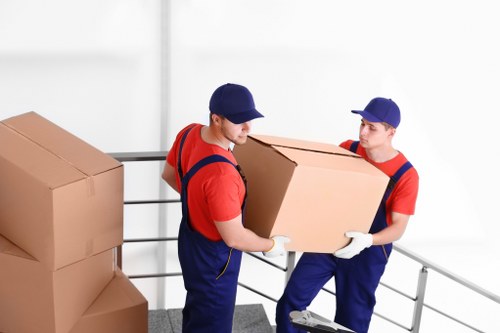 Office removals planning and moving equipment in Cockfosters