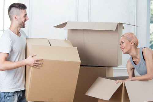 Packing and furniture handling for a house move in Cockfosters