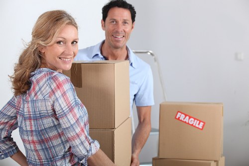 Packing and loading services for a local Cockfosters removal job